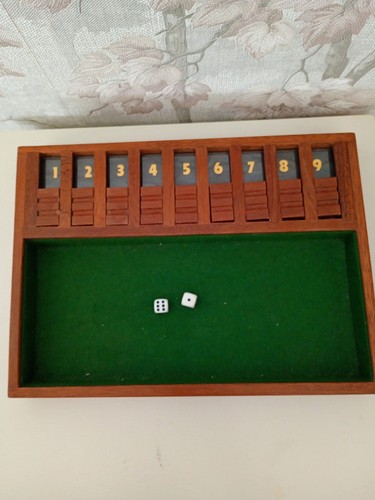 Vintage 1950s shut the box - 1950s,