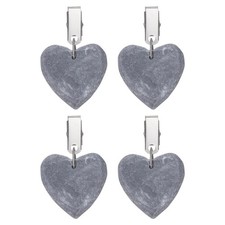 4Pcs Tablecloth Weights, Heart