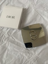 Dior Silver Metal Compact Make