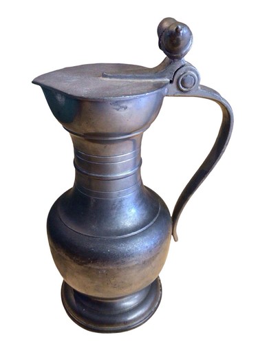 Vintage pewter lidded tavern - vintage,