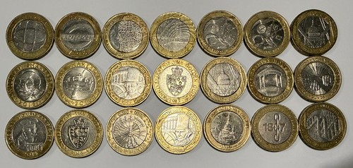 Coins circulated job lot - circulated,