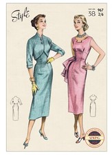 1950's Wiggle Dress and Bolero