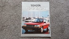 TOYOTA CARINA SALES BROCHURE