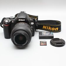 NIKON D40X 10.2MP DSLR Camera + AF-S DX 18-55mm VR Lens Low Shutter Count 3455