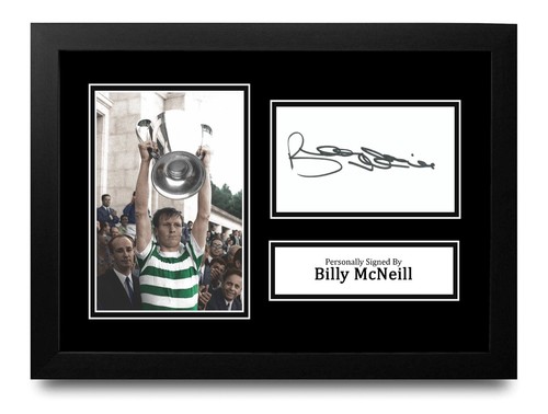 Billy mcneill signed framed - billy,