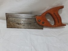 Spear & Jackson Sheffield  tenon saw  8 inch  blade   MODEL no 22