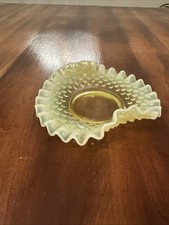 Vintage Topaz Fenton Hobnail