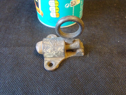 Vintage metal spring ring - vintage,