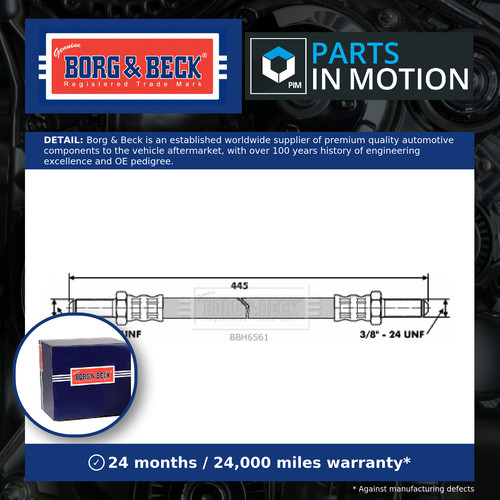 Brake hose fits - fits, daimler