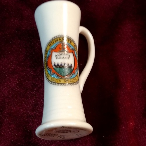 Crested china goss - china,