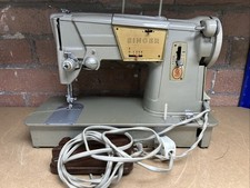 Vintage Singer 328k Electric Sewing Machine Heavy Duty with Case .
