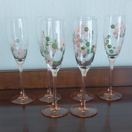 Set vintage floral - set,