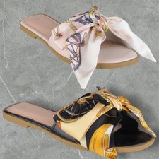 WOMENS LADIES FLAT SLIP ON
