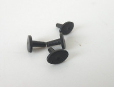 Lima OO Gauge Loco / Tender / Coach / DMU Standard Oval Black Buffer Set (4)