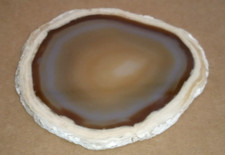 Natural Striped Agate Slice -