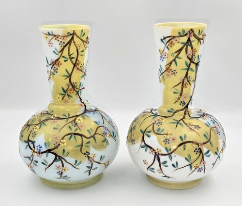 Pair antique victorian bristol - pair,