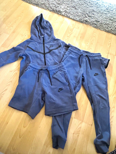 Nike youth blue - tech, fleece