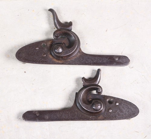 Antique pair engraved - antique,