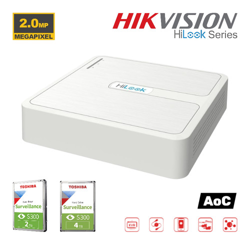 Hikvision hilook 8ch - hikvision, 2mp