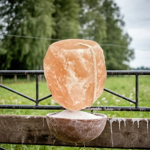 Himalayan pink salt lick - himalayan,