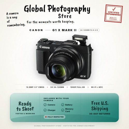 Canon powershot g1x mark - g1x, ii