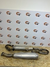 Honda CRF250 2018-2021 Used genuine oem complete twin exhaust pipe system