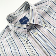 Faconnable shirt large blue - faconnable,