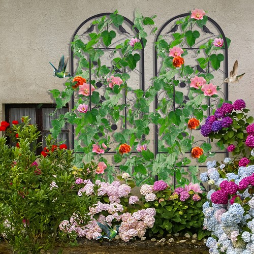 Decorative garden fence 2 - 83",