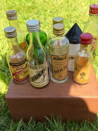 Vintage lot miniature empty - miniature,