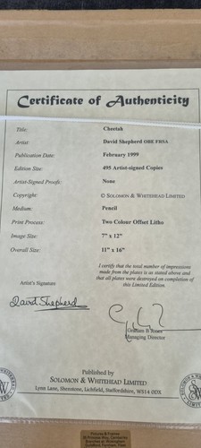 David shepherd limited - david,
