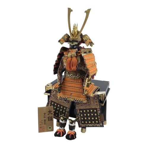 Japanese samurai miniature - samurai,