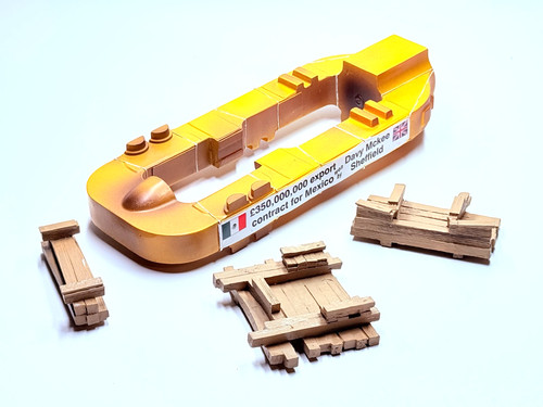 Corgi steel casting - steel, model