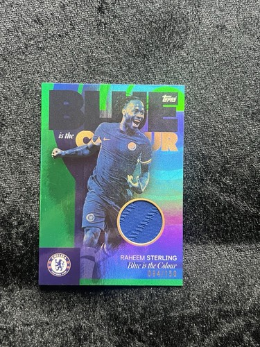 Topps chelsea team set raheem - topps,