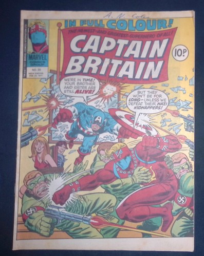 Captain britain bronze - #20,