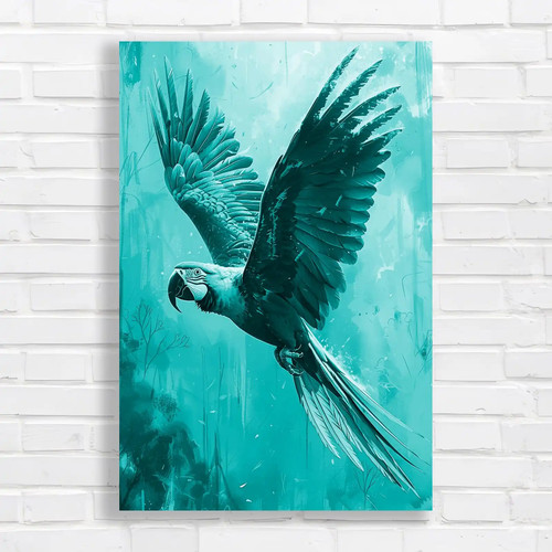 Vibrant blue macaw tropical - vibrant,