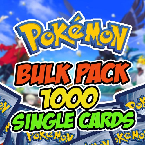 1000 pokemon cards - pokemon,