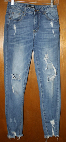 Encore destroyed denim jeans - destroyed,