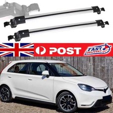 2x For MG MG 3 Hatch Car Top Roof Rack Cross Bars Luggage Carrier Loader NEW