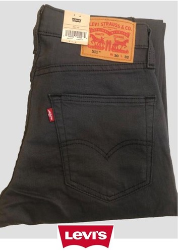 Levi 511 grey - black, 3d