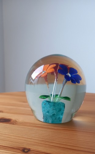 Heavy antique glass lampwork - antique,