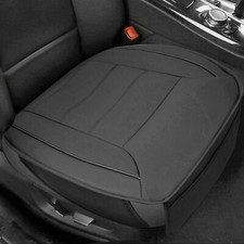 Front Car Seat Cover Breathable PU Leather Pad Mat Car Chair Cushion Accessories