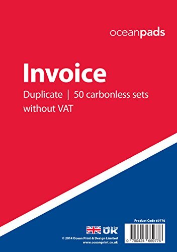 Invoice book duplicate without - book,