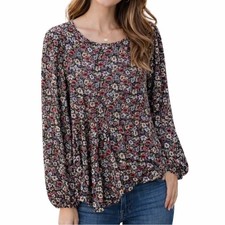 Primark Floral Peplum Blouse