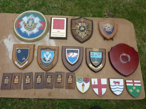 Vintage wall shield - vintage,