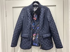 Ladies Joules Quilted Navy