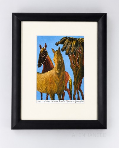 Horse roots signed gomez - signed,