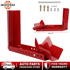 FRONT WHEEL CHOCK MOTORBIKE TRANSPORT MOTORCYCLE PADDOCK STAND HEAVY BIKE NEW