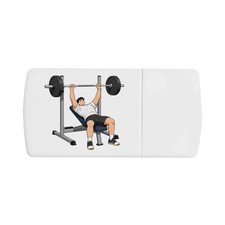 'Man Using Bench Press' Pill