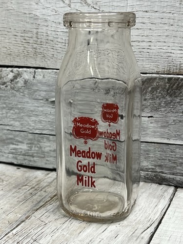 Vintage 1950 small meadow - small, gold