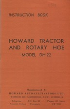 Howard DH22 tractor and rotary